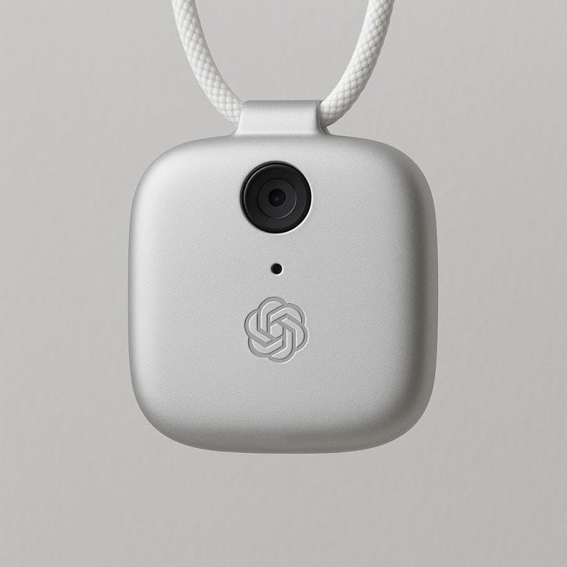 OpenAI wearable AI pendant device