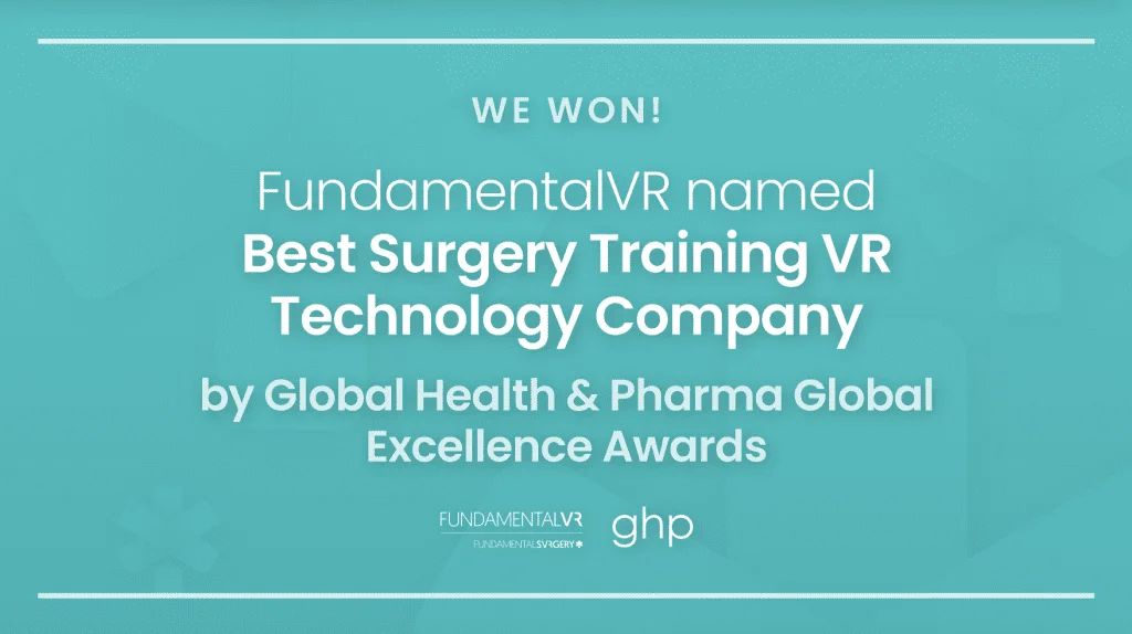 GHP Magazine Names fundamental XR Best in Surgical Training VR Tech